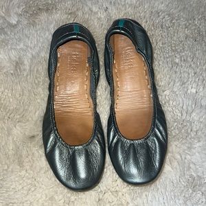 Tieks Metallic Pewter